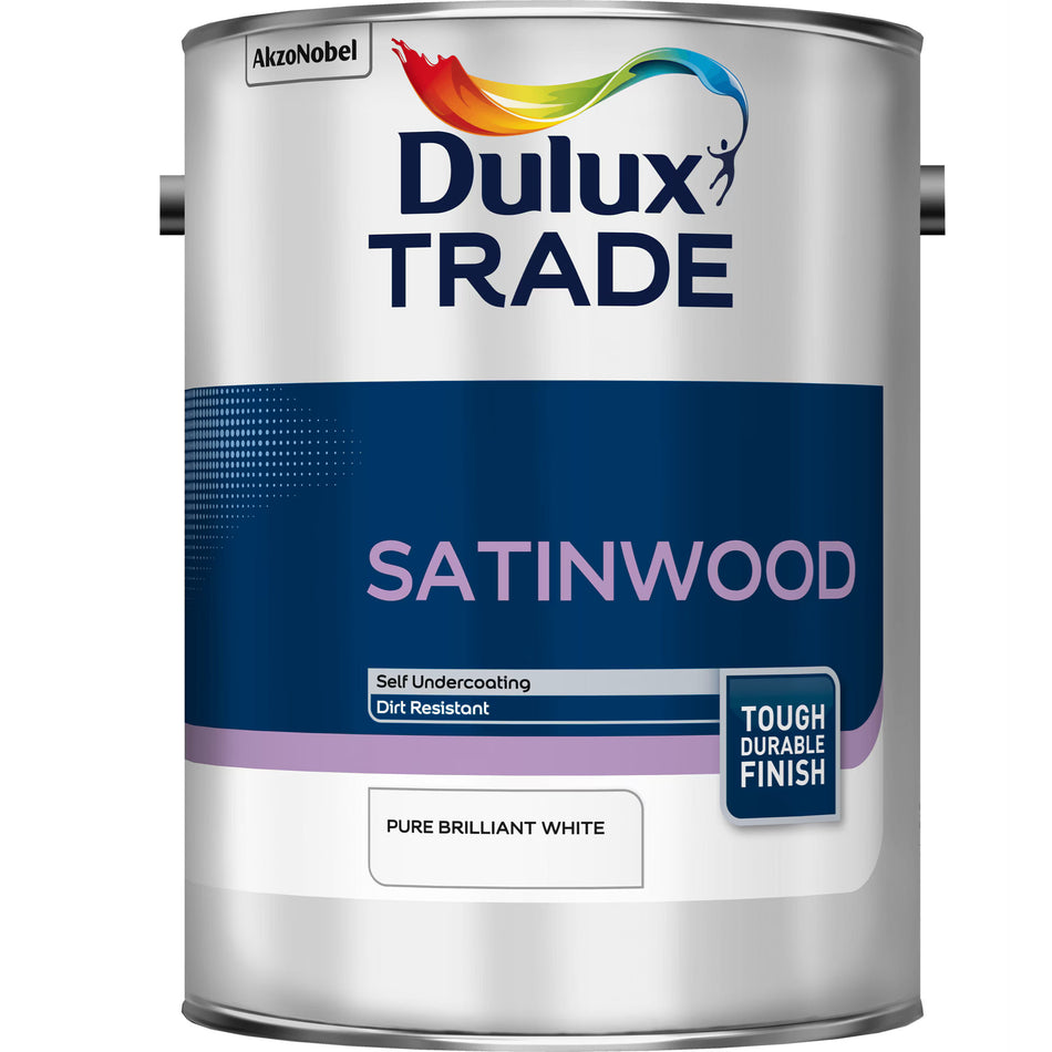 Dulux Trade Satinwood Pure Brilliant White