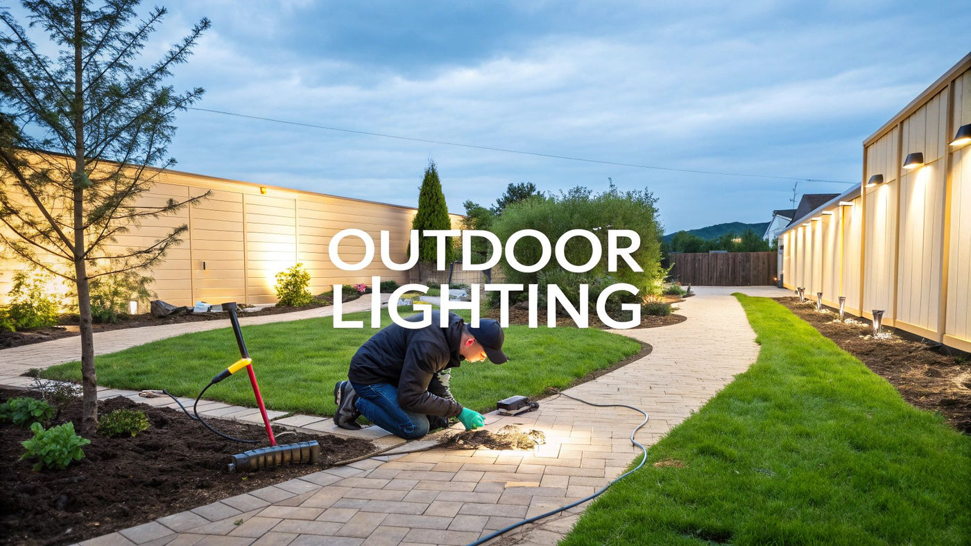 How to install outdoor lighting: A UK DIY Guide