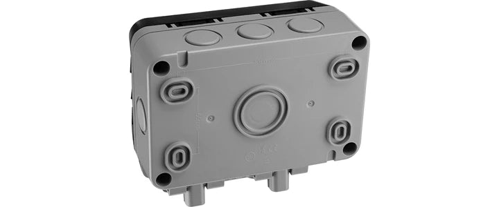 BG 13A Double Weatherproof Socket Switched