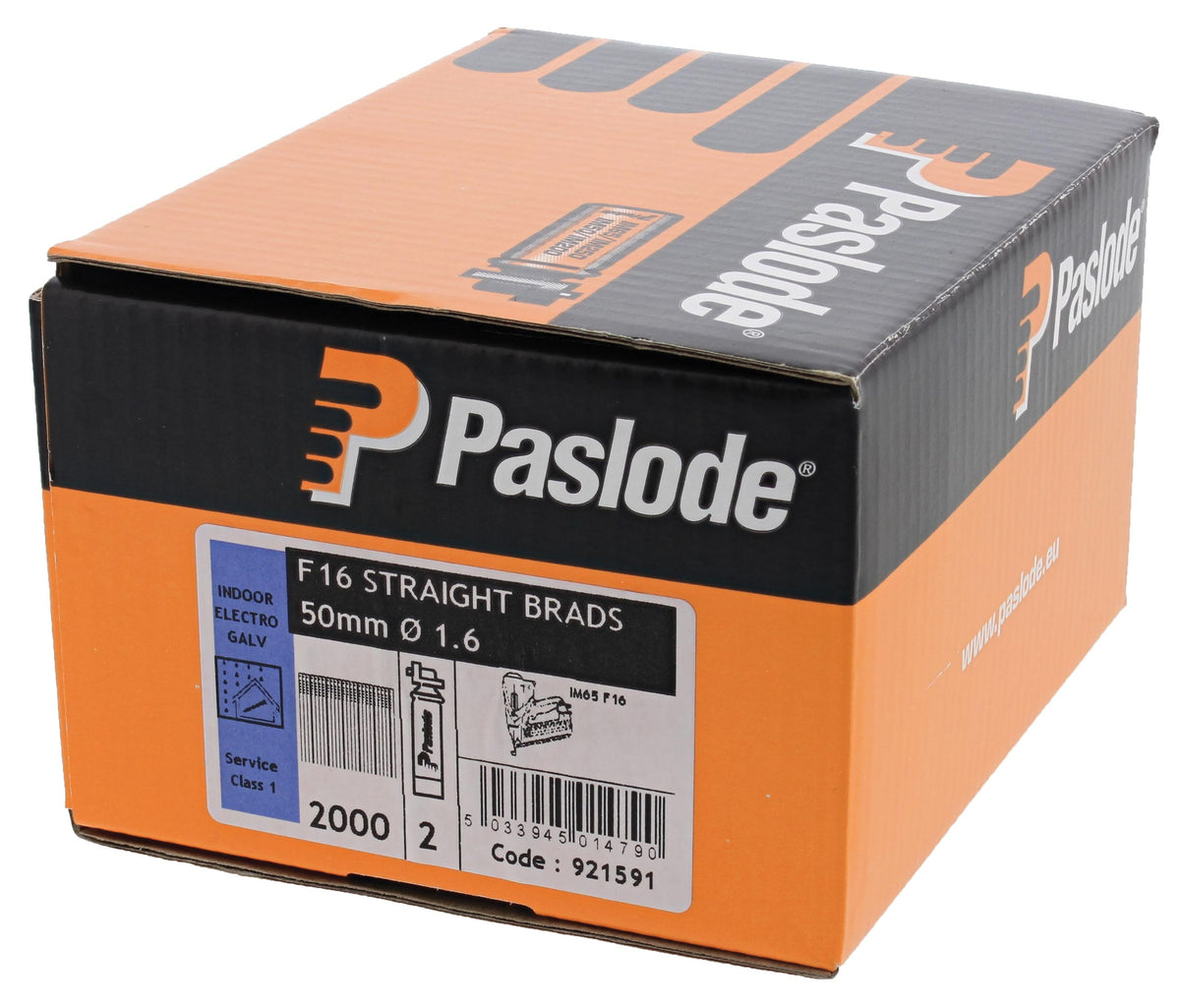 Im250 Paslode IM250 Strainght F16 Galv Brads (2000)