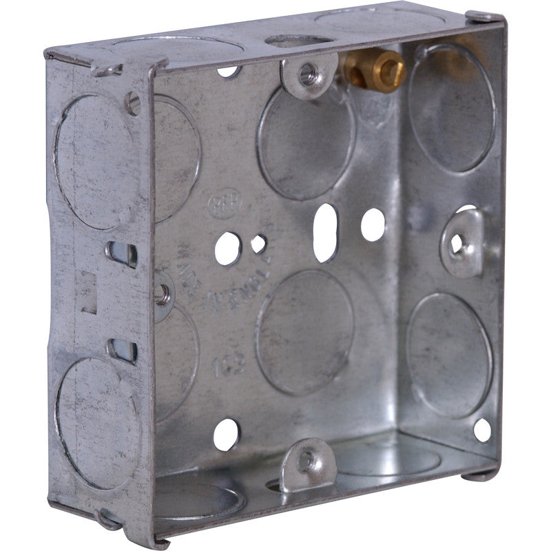 Electrical Metal 1 Gang Back Box