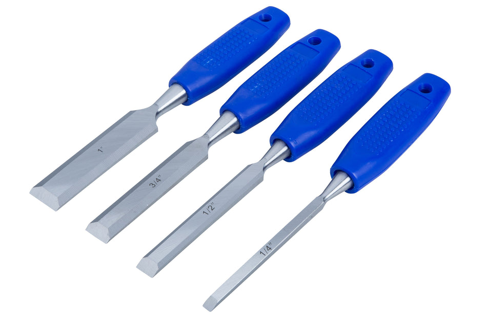 Bluespot Wood Chisel Set 4pk 28124