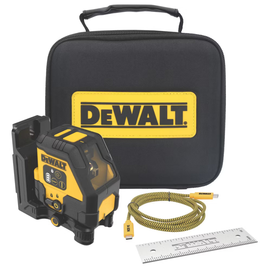 DeWalt USB Cross Line Red Beam Laser DCLE14201RB-XJ