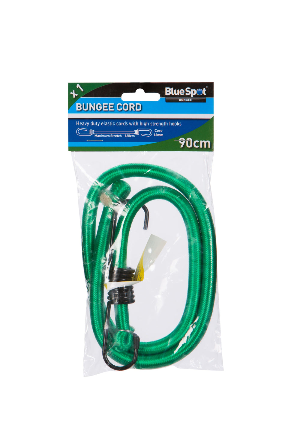 Bluespot 1pc Bungee Cord 90cm (GREEN) 45429