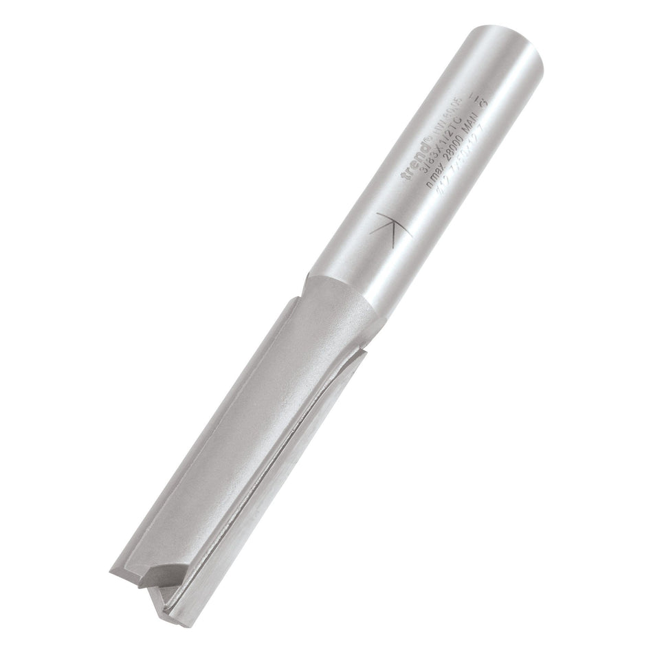 Trend 3/83X1/2TC - Two flute cutter 12.7mm diameter