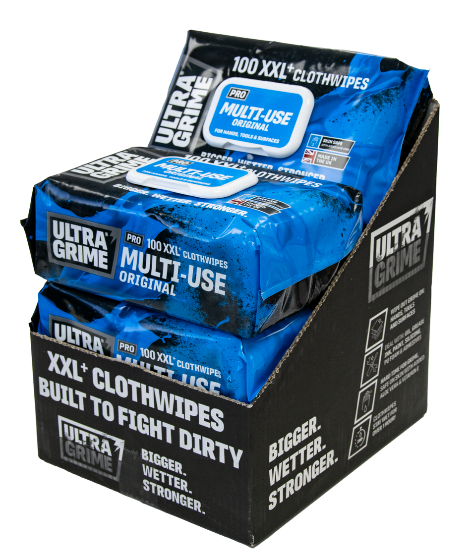 Ultragrime Multi Use Wipes 100pk