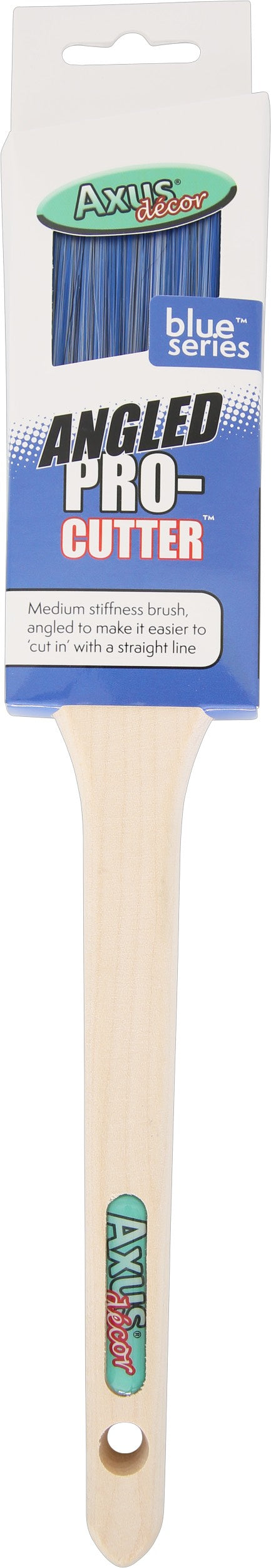 Axus Angled Pro Cutter Brush (Blue Series) 2" / 50mm AXU/BBA2