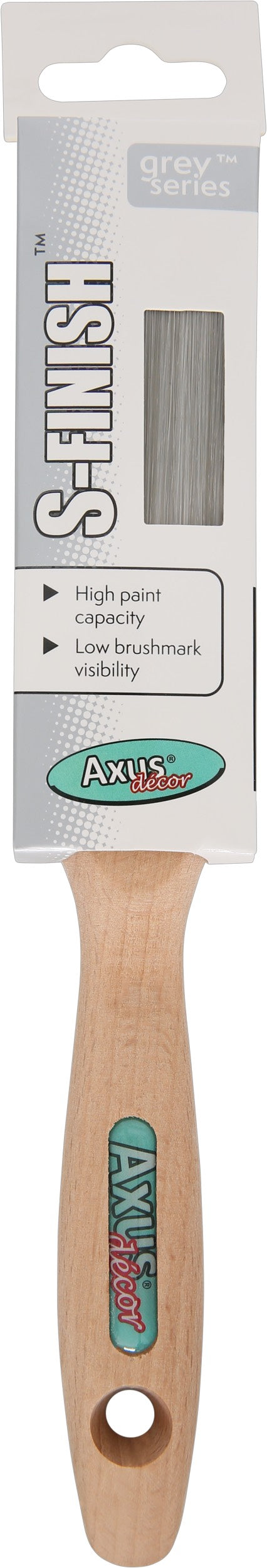 Axus S-Finish Brush (Grey Series) 1.5" / 38mm AXU/BG15