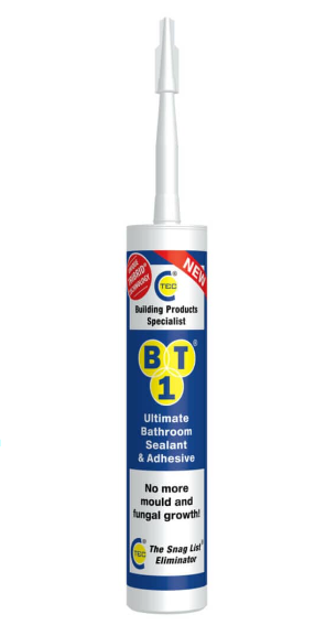 C-TEC    BT1 Bathroom Sealant & Adhesive 290ml White