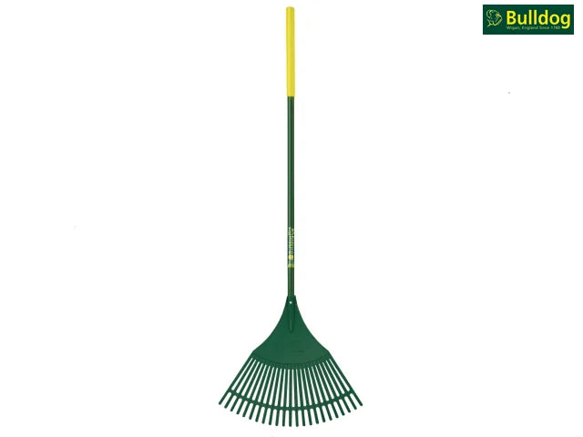 Bulldog Evergreen Plastic Leaf Rake Aluminium Shaft BUL7128