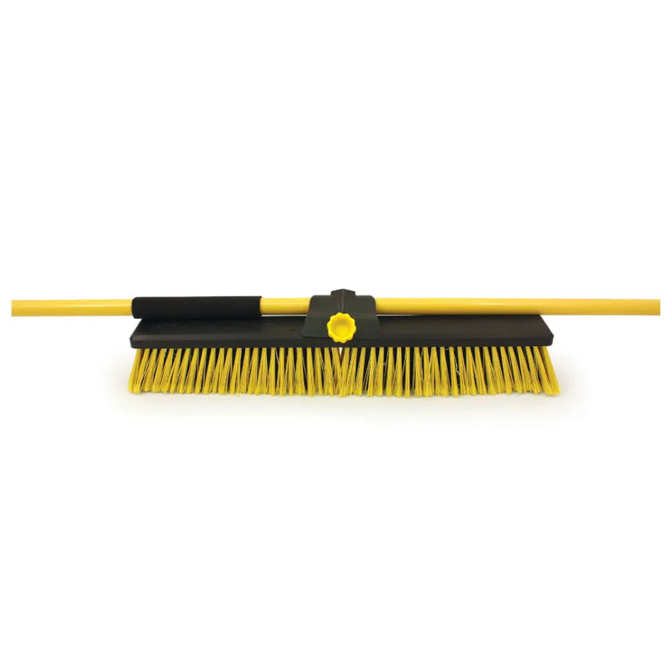 Bulldozer Heavy-duty Broom Clipped with Handle