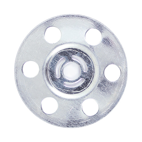 Metal Insulation Discs - Galvanised 35mm