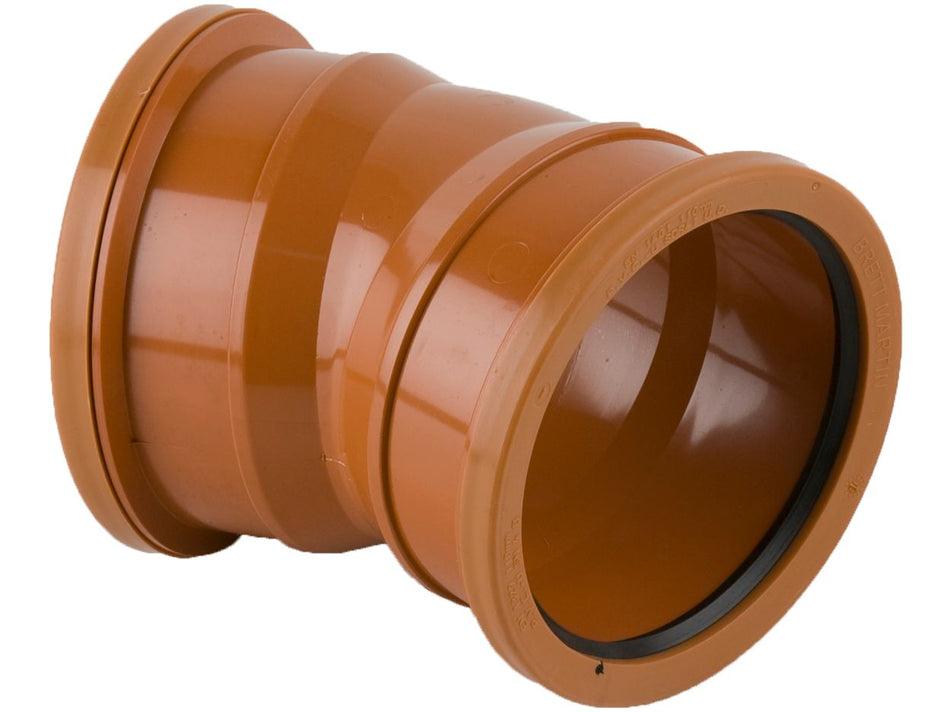 Brett Martin Underground 110mm x 10° Double Socket Bend