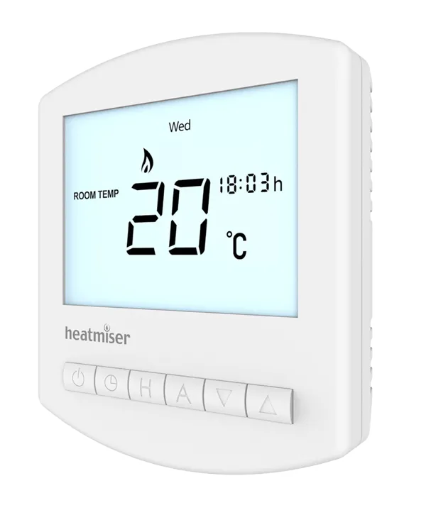 Heatmiser Slimline-B  Battery Powered Programmable Thermostat PRT-B (SPECIAL OFFER WHILE STOCKS LAST)