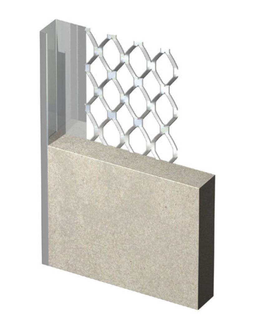 13mm Render Plaster Stop Bead 3m