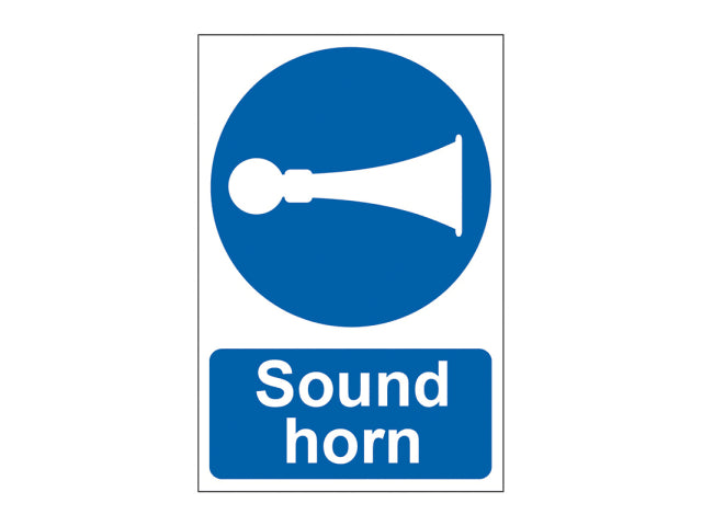 Sound Horn - PVC Sign 200 x 300mm