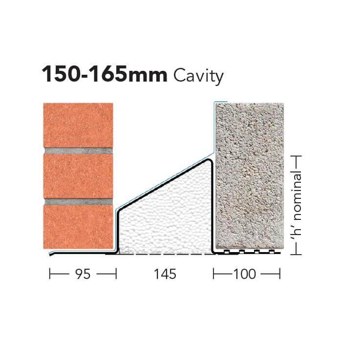 Keystone Cavity Wall Lintel Standard Load S/K-150