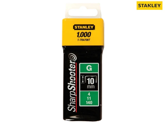 Stanley Heavy-Duty Staple 10mm (Pack 1000) STA1TRA706T