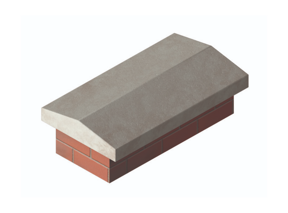 Supreme Concrete Coping Twice Weathered