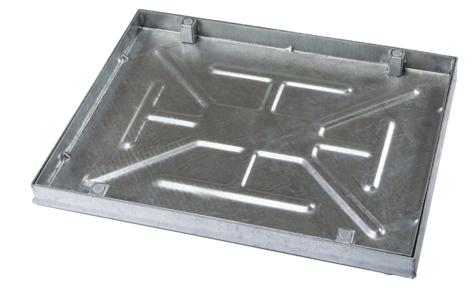 Manhole Cover Galv D/Seal Screed Cover 600mmx450mm ALL STEEL