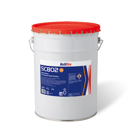 SC802 Intumescent Steel Coating - On-Site, Water Based (Fire Paint)