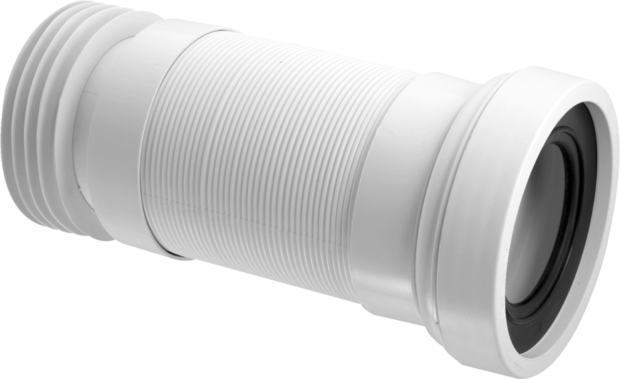 Mcalpine WC-F26R Flexible WC Connector x 180 - 470mm Long