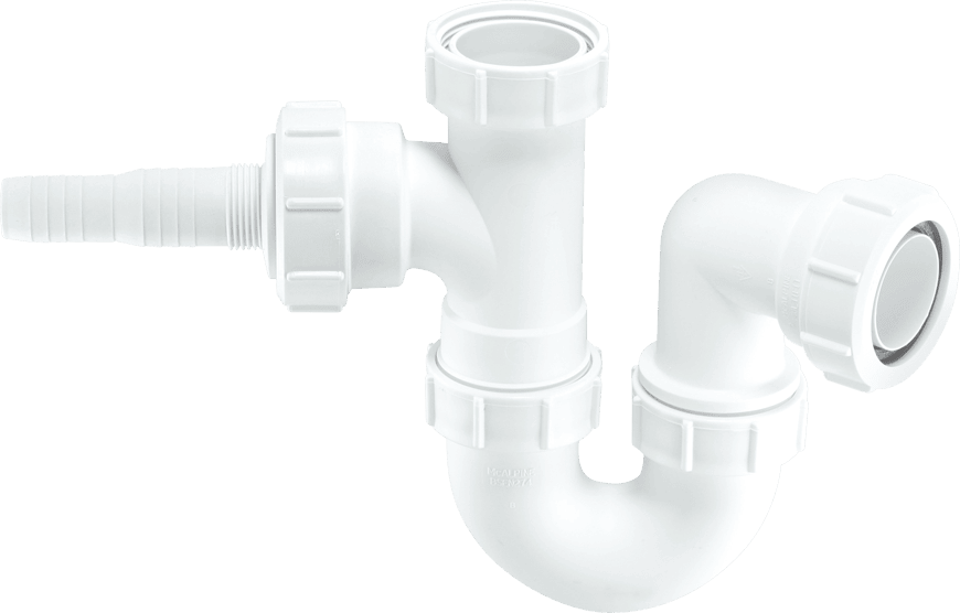 McAlpine WM2 (40mm) Single Appliance Trap With 75mm Seal