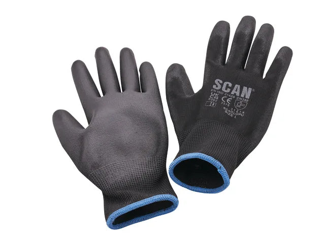XMS25GLDIP5 Scan Dipped PU Gloves