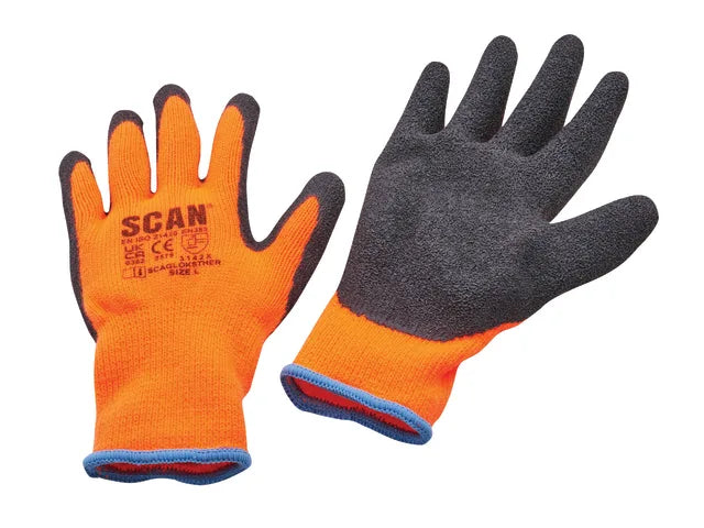 XMS25GLTH3 Scan Dipped Thermal Latex Gloves