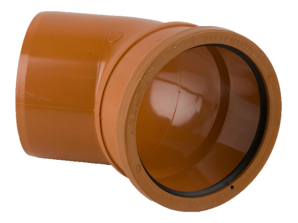 Brett Martin Underground 110mm x 45° Single Socket Bend