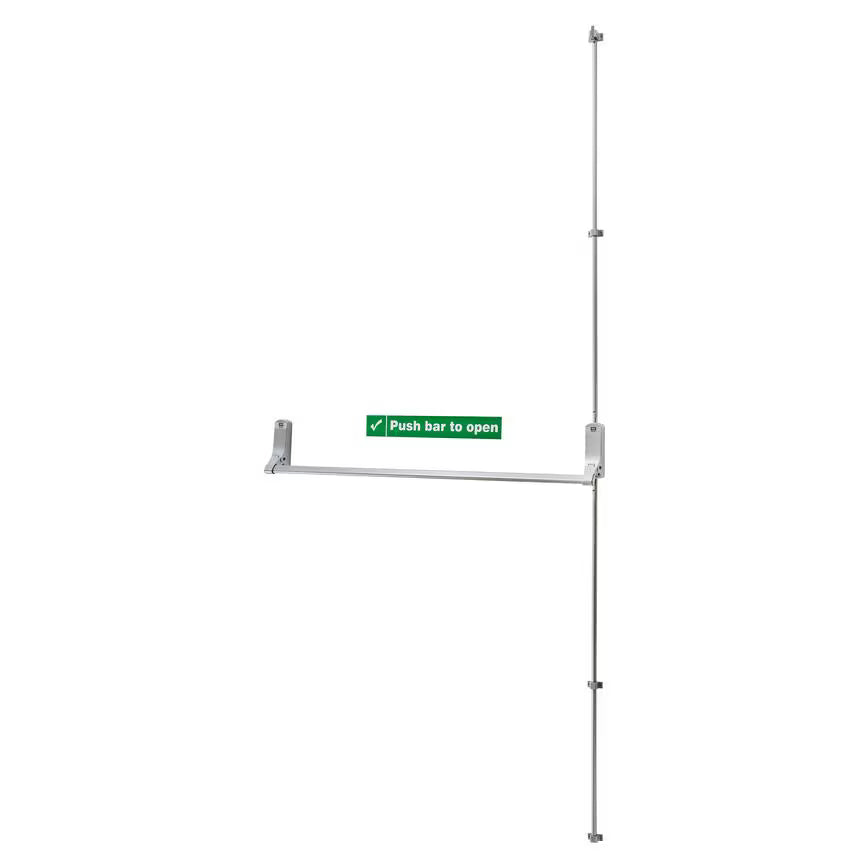 Exisafe Panic Bolt Push Bar J-CE851PB-SIL