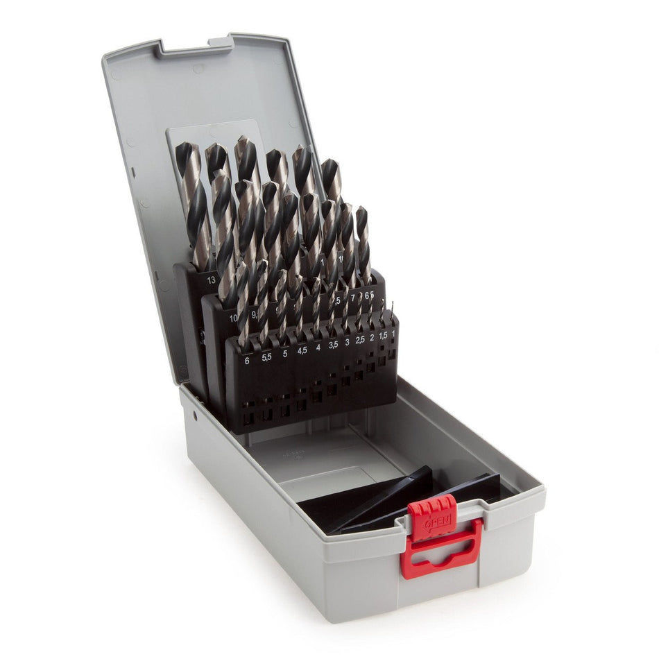 Bosch HSS Twist PointTeQ Drill Bit Set 1 – 13mm (25 Piece)