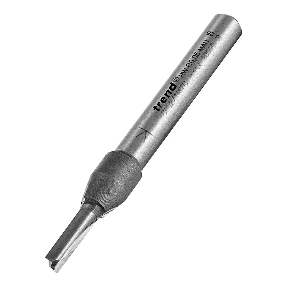 Trend C002X1/4TC - Two Flute Cutter 4mm diameter