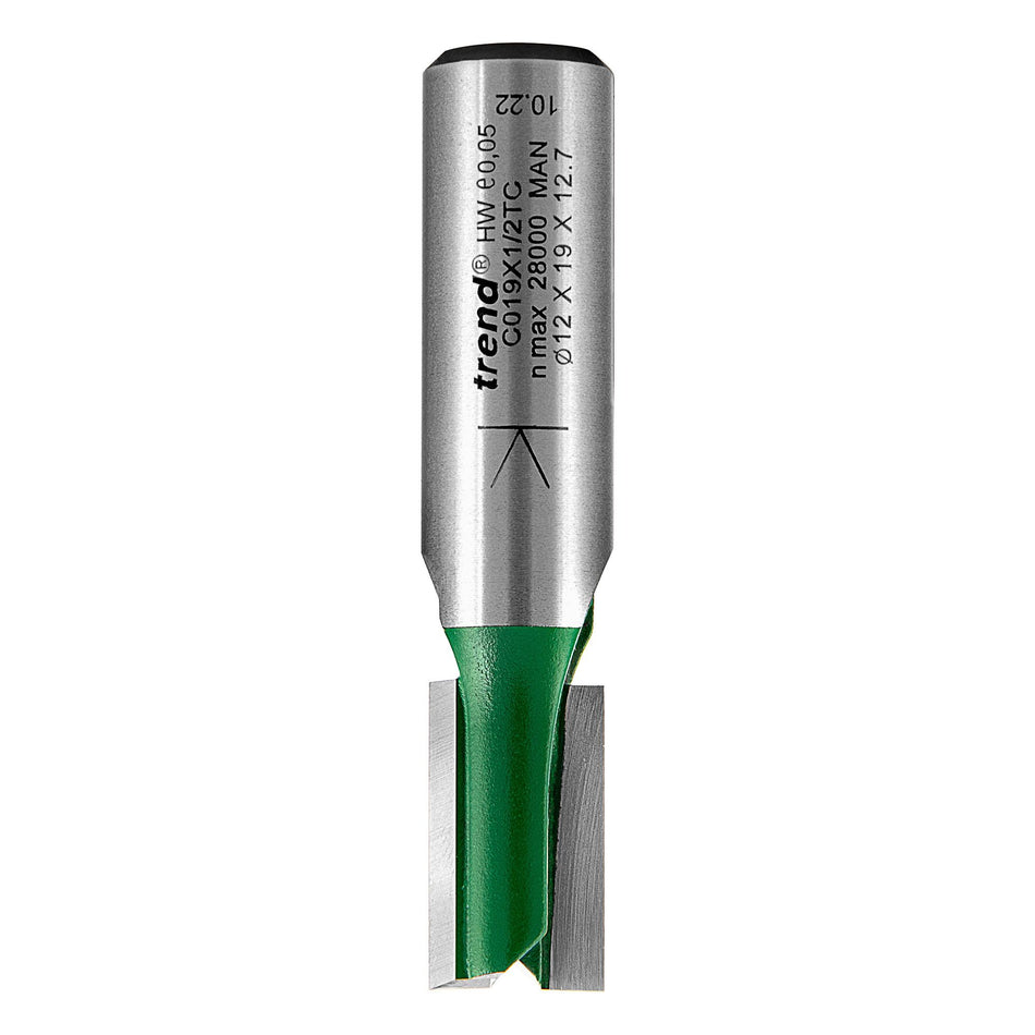 Trend C019X1/2TC - Two Flute Cutter 12mm diameter