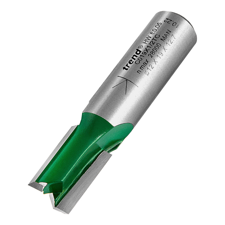 Trend C019X1/2TC - Two Flute Cutter 12mm diameter