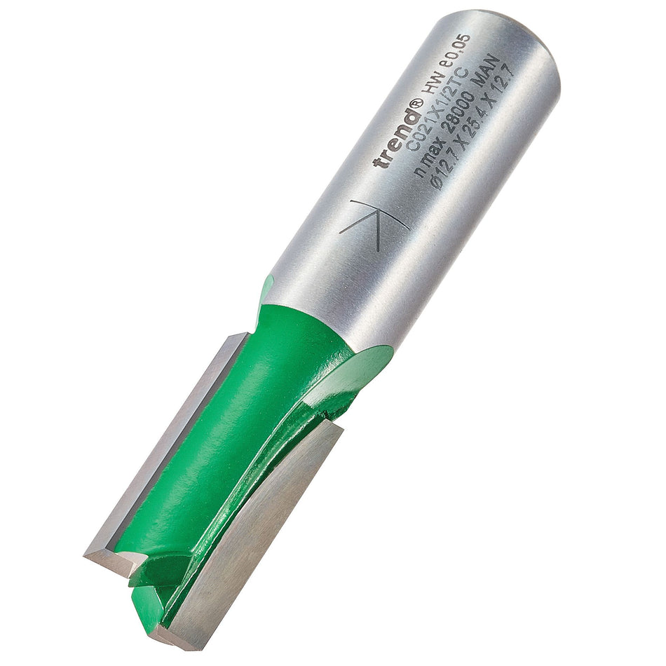 Trend C021X1/2TC - Two Flute Cutter 12.7mm diameter