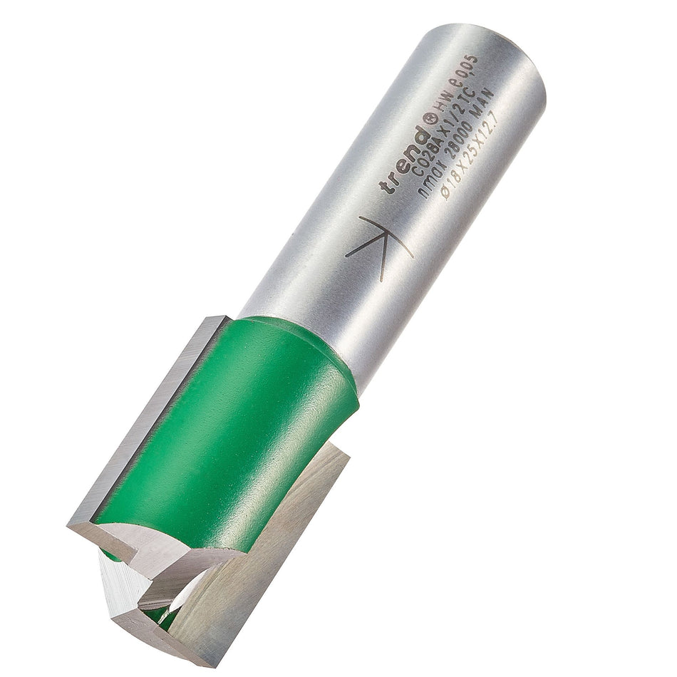 Trend C028AX1/2TC - Two Flute Cutter 18.0mm diameter