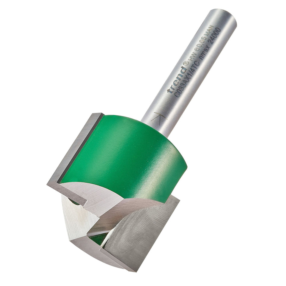 Trend C033AX1/4TC - Two flute cutter 25mm diameter