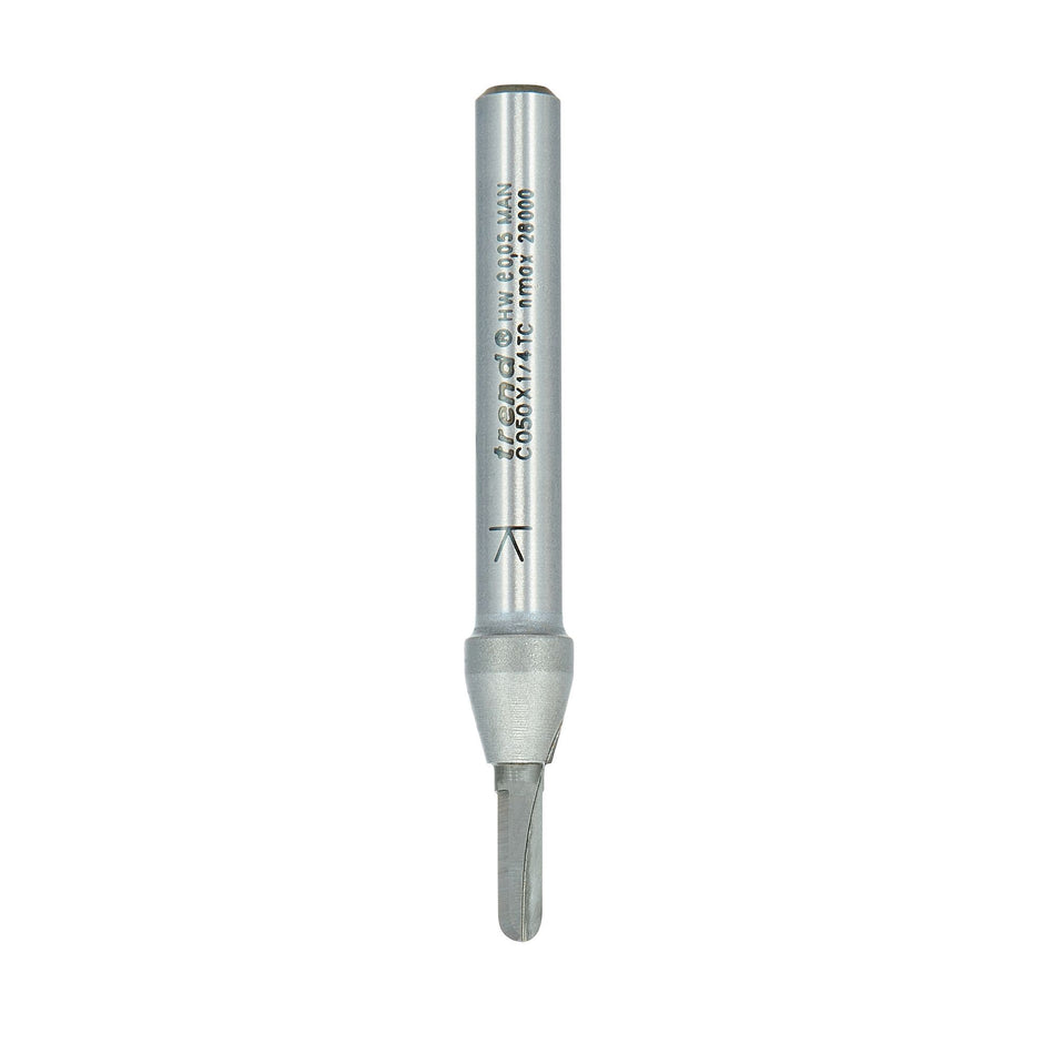 Trend C050X1/4TC - Radius 1.6mm radius x 3.2mm diameter