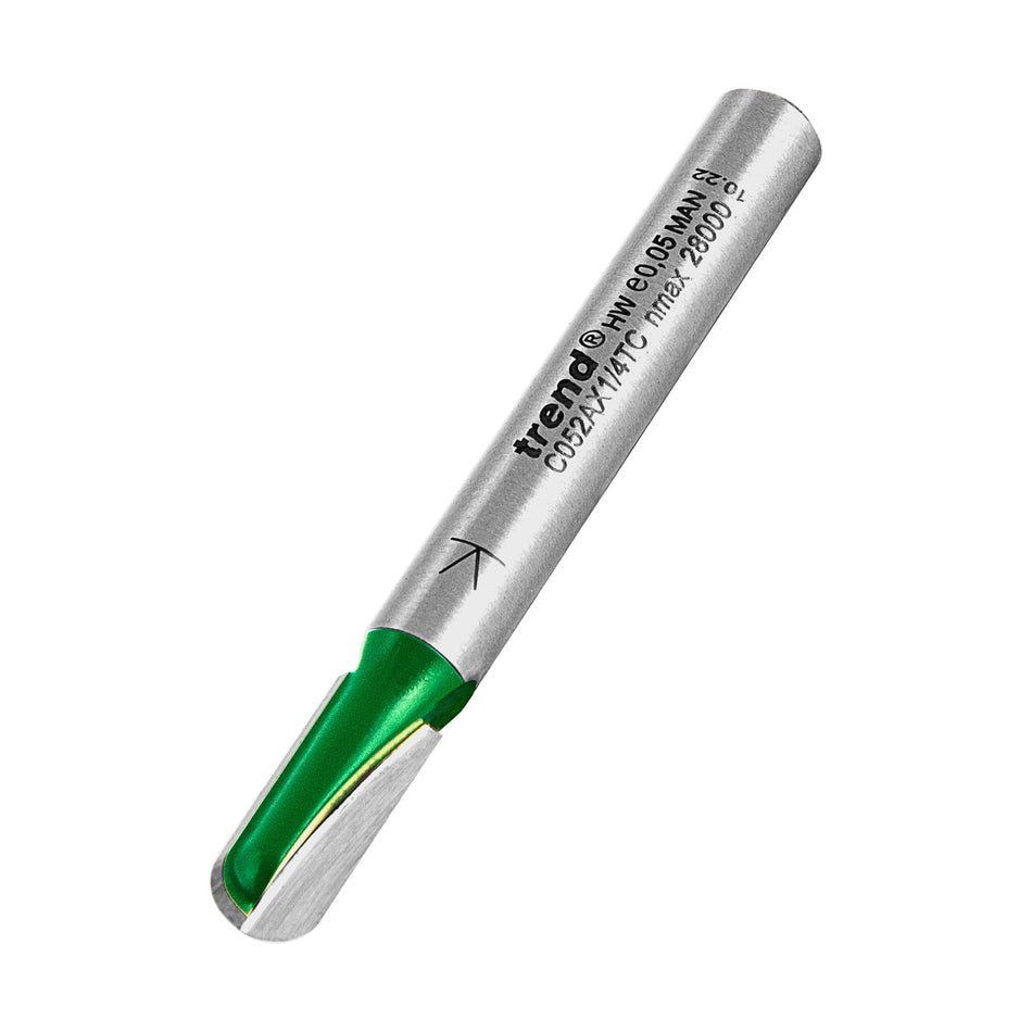 Trend C052AX1/4TC - Radius 3mm radius x 6mm diameter