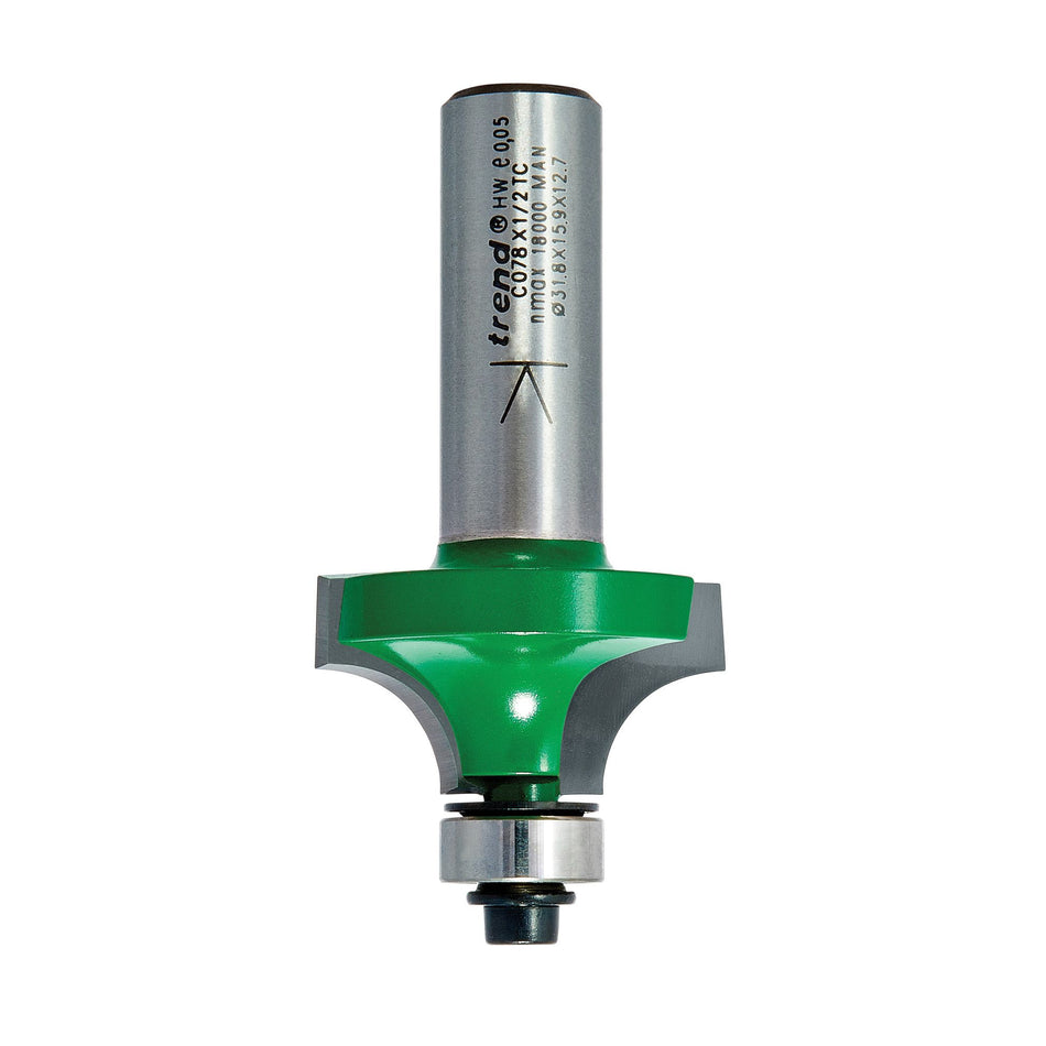 Trend C078X1/2TC - Rounding over 9.5mm radius x 15.9mm cut