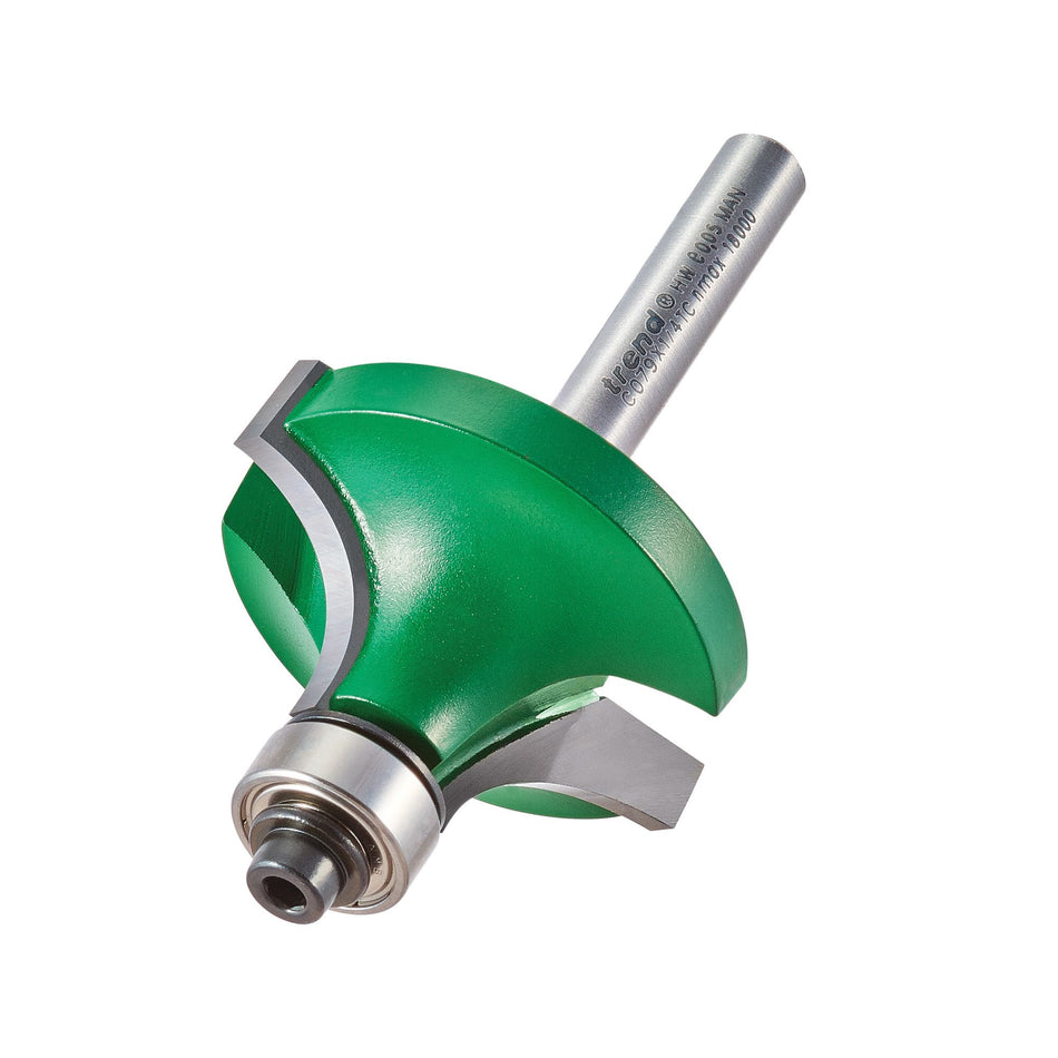 Trend C079X1/4TC - Rounding over 12.7mm radius x 19.1mm cut
