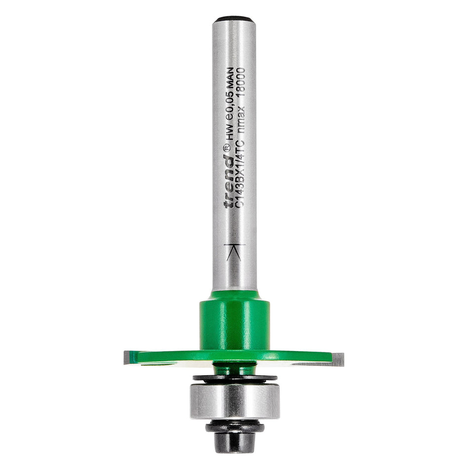 Trend C143BX1/4TC - Slotting 2mm cut