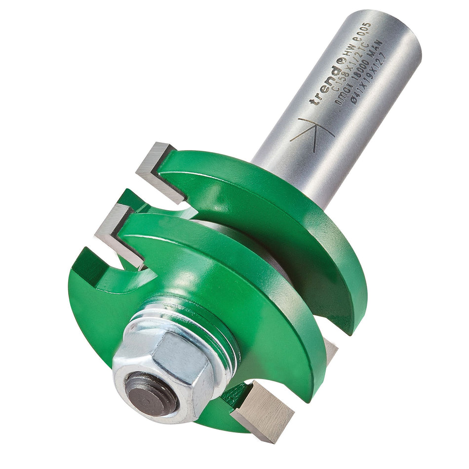 Trend C158X1/2TC - Tongue and groover set 41mm diameter