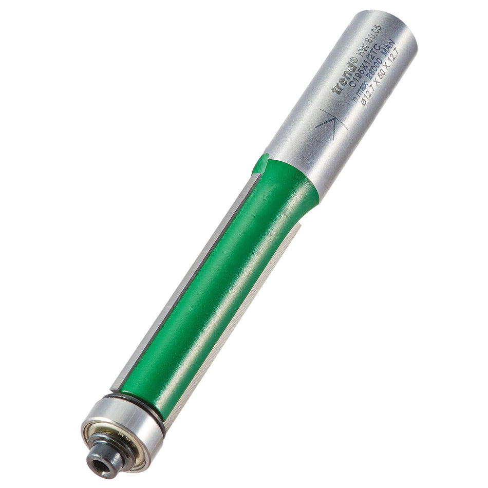 Trend C195X1/2TC - Bearing guided trimmer 12.7mm diameter
