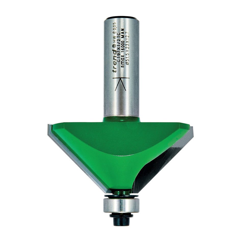 Trend C197X1/2TC - Bearing guided chamfer angle=45 degrees