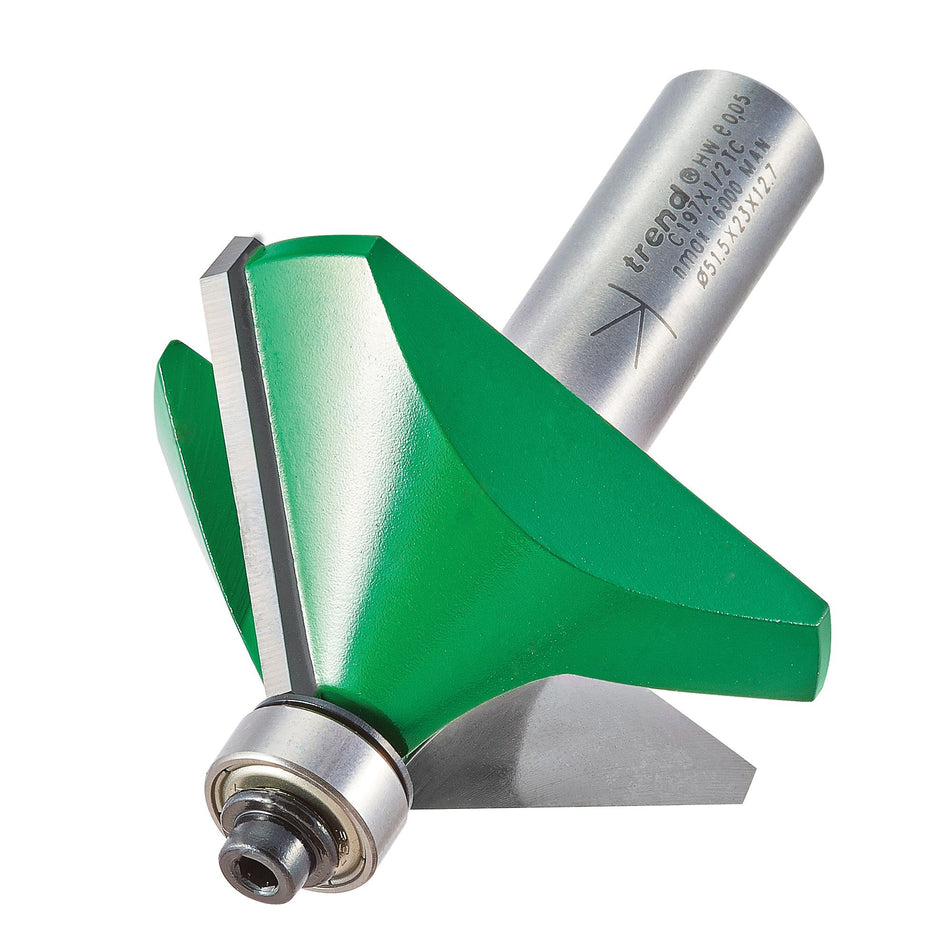Trend C197X1/2TC - Bearing guided chamfer angle=45 degrees
