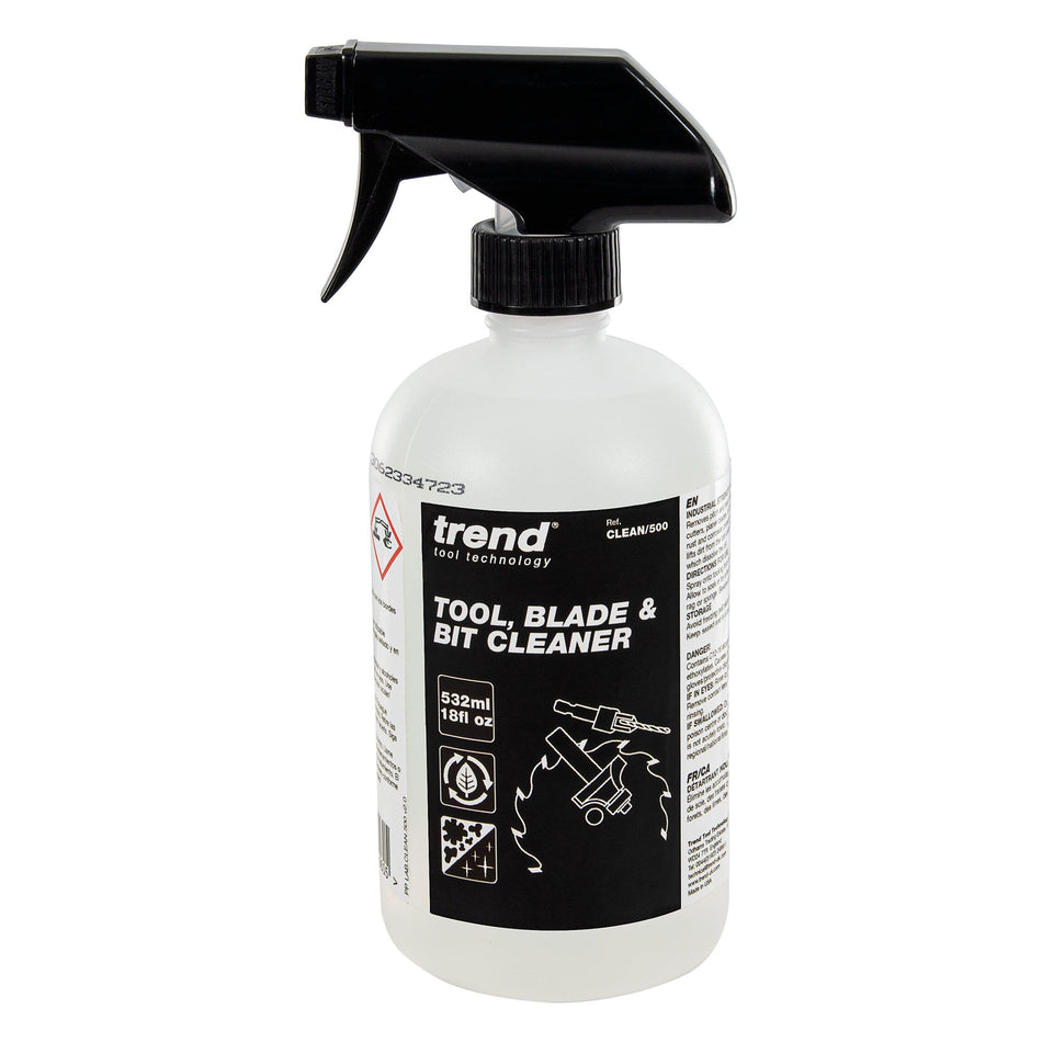 Trend CLEAN/500 - Tool, Blade & Bit Cleaner, 532ml (18oz)