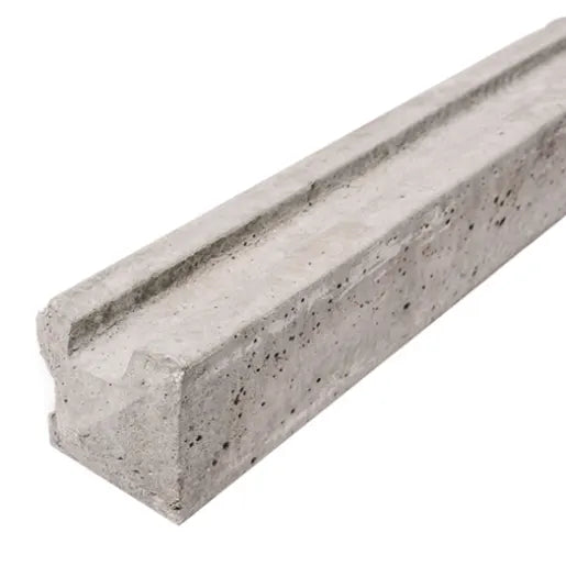 Concrete Slotted Corner Post