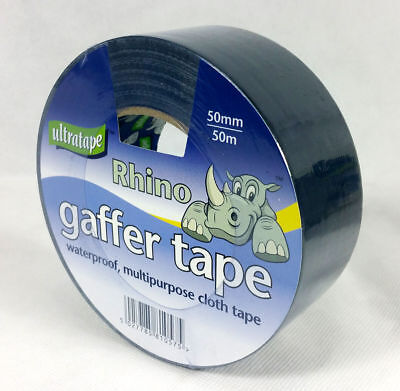 Ultratape Rhino 50mm X 50m Black Gaffer Tape - View #5